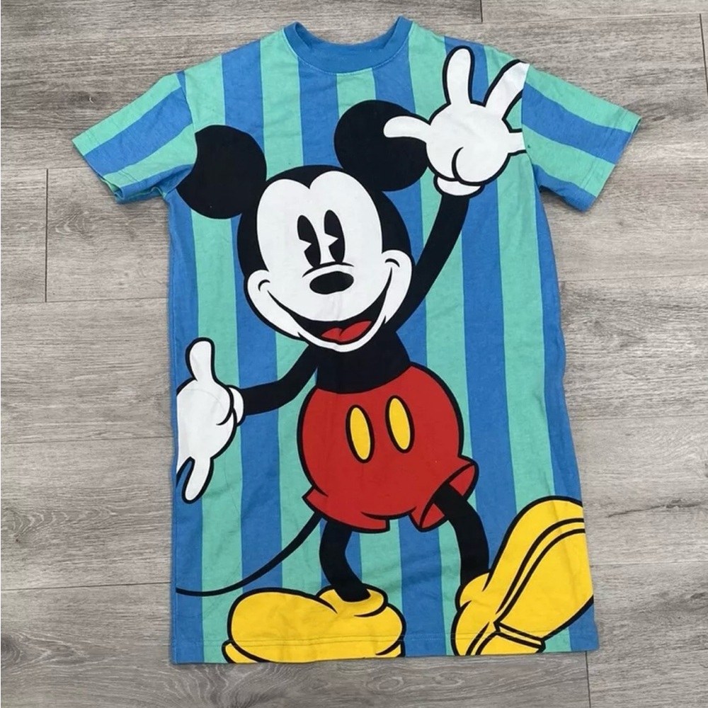 Disney Parks Mickey Tshirt Dress Size Medium